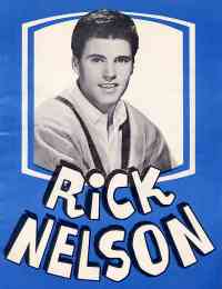 Rick Nelson Program Cover