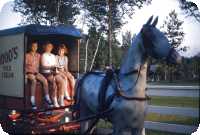 Image from slide: Hood Milk Wagon