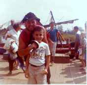 Captain Kidd with Ronnie Kashishian, 1963