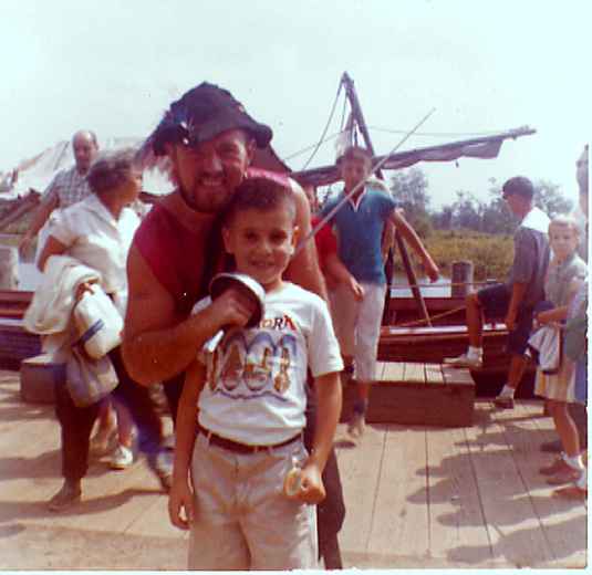 Herb Sauve as Captain Kidd and Ronnie Keshishian